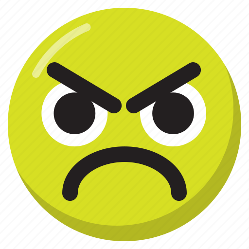 Angry, emoji, emoticon, expression, smiley icon - Download on Iconfinder