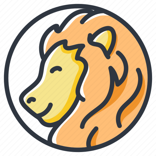 Leo, animal, lion, nature, horoscope icon - Download on Iconfinder