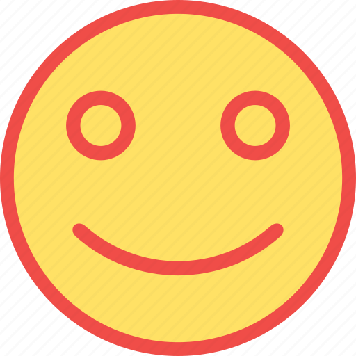 Glad emoji, happy, happy emoticon, smile, smiley icon - Download on Iconfinder
