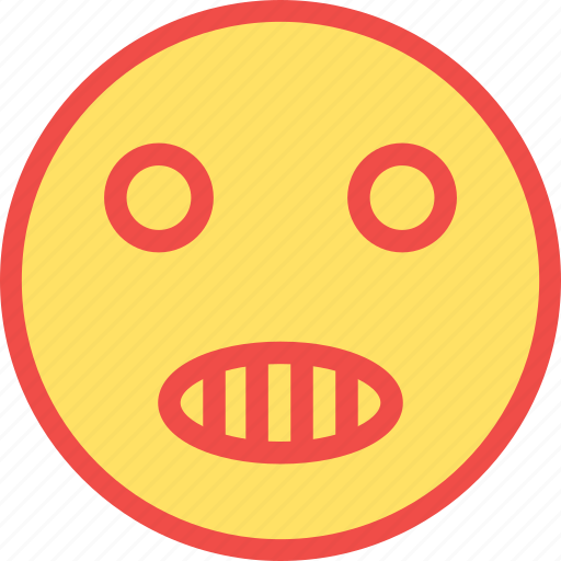 Laughing smiley, open mouth emoticon, speak, speaking icon - Download on Iconfinder