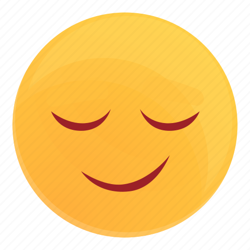 Modest, emoticon, yellow icon - Download on Iconfinder