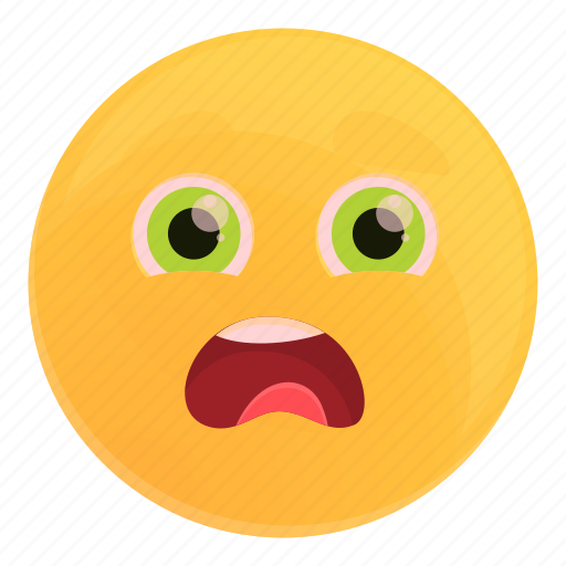 Scared, emoticon, smiley, face icon - Download on Iconfinder
