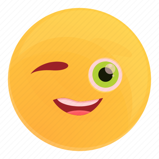 Winking, emoticon, face, cute icon - Download on Iconfinder