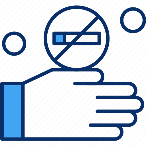 Hand, no, smoking icon - Download on Iconfinder