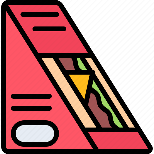 Sandwich, box, snack, food, shop icon - Download on Iconfinder