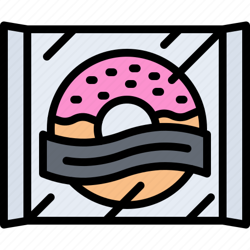 Donut, snack, food, shop icon - Download on Iconfinder