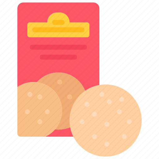 Cracker, snack, food, shop icon - Download on Iconfinder
