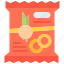 ring, onion, snack, food, shop 