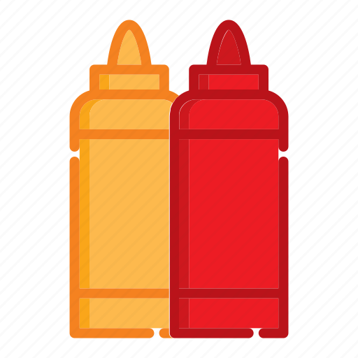 Foodcourt, ketchup, mayonnaise, sauce icon - Download on Iconfinder
