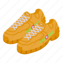 leather, sneakers, isometric