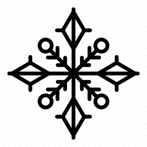 Christmas, decoration, ornament, silhouette, snowflake, sport, winter icon - Download on Iconfinder