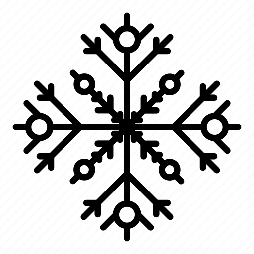 Border, christmas, falling, party, silhouette, snowflake, star icon - Download on Iconfinder