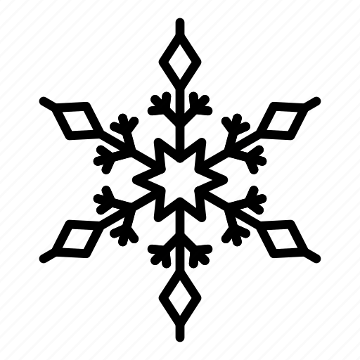 Christmas, nature, ornament, silhouette, snowflake, star, texture icon - Download on Iconfinder