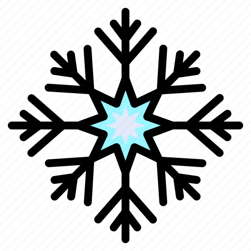 Winter, snowy, nature, snowing, snow, snowflakes icon - Download on Iconfinder