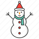 christmas, holiday, snow, snowman, winter, xmas