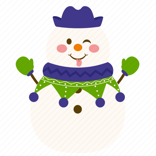 Snowman, cowboy, christmas, winter, snow, xmas, holiday icon - Download on Iconfinder