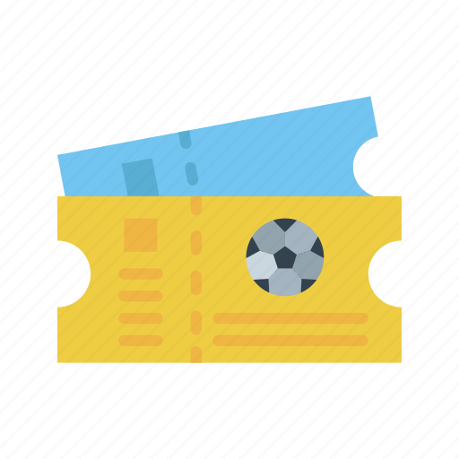 Ticket, football match, booked, id, travel, pass, document icon - Download on Iconfinder