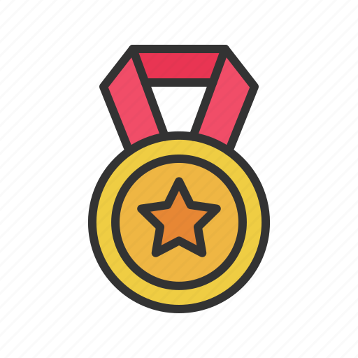 Medal, awards, badge, gold, honor, achievement, reputation icon - Download on Iconfinder