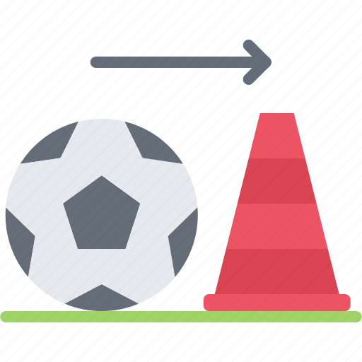 Ball, cone, football, player, soccer, sport, workout icon - Download on Iconfinder
