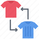 exchange, football, player, shirt, soccer, sport, uniform