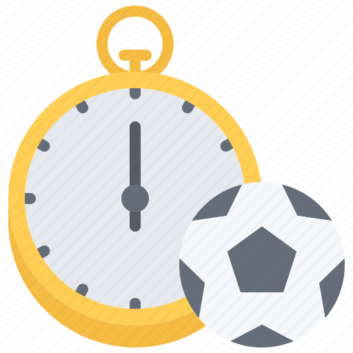 Ball, football, player, soccer, sport, stopwatch, time icon - Download on Iconfinder