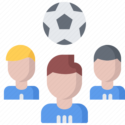 Ball, football, group, player, soccer, sport, team icon - Download on Iconfinder