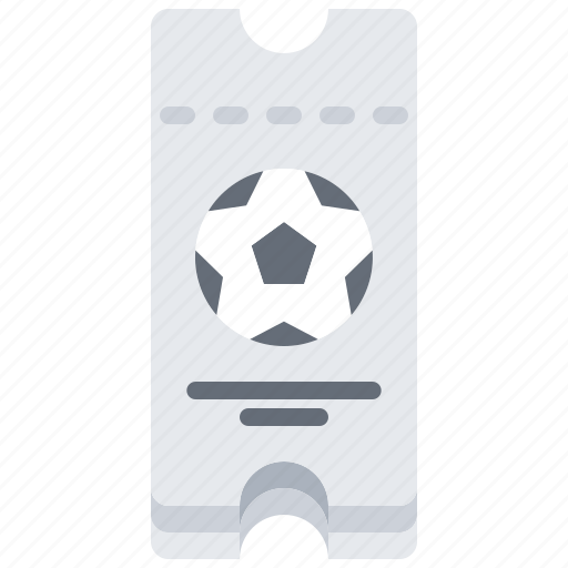 Ball, football, match, player, soccer, sport, ticket icon - Download on Iconfinder