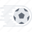 ball, football, hit, player, soccer, speed, sport 
