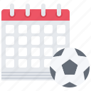 calendar, date, football, match, player, soccer, sport