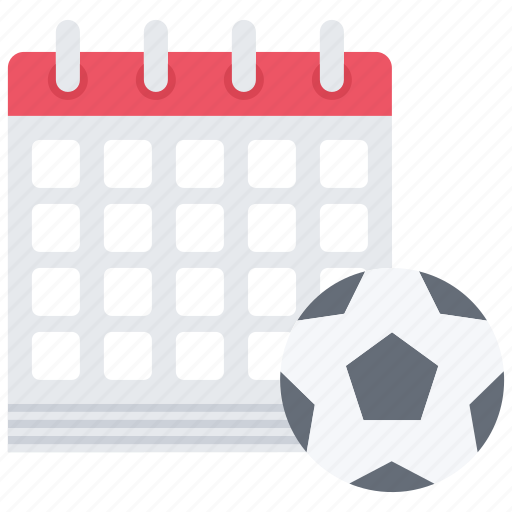 Calendar, date, football, match, player, soccer, sport icon - Download on Iconfinder
