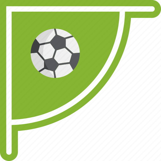 Ball, corner, football, soccer, sport, sports icon - Download on Iconfinder