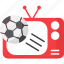 broadcast, football, soccer, sport, sports, television 