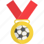 football, medal, soccer, sport, sports, winner 