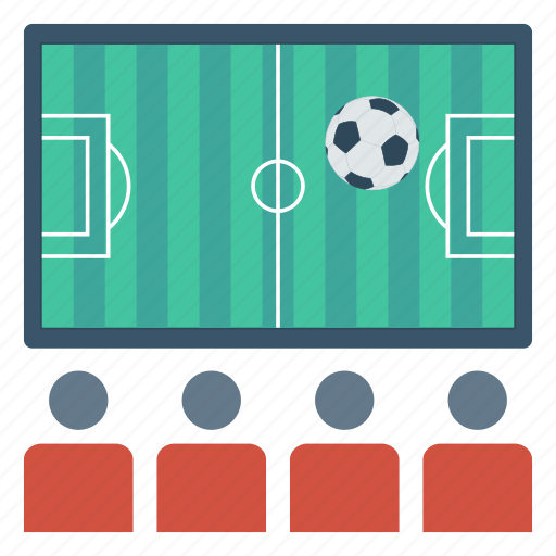 Audience, lcd, screen, soccer, sport icon - Download on Iconfinder