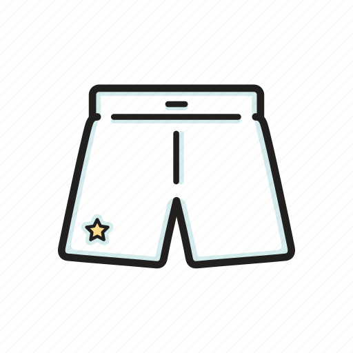 Shorts, star, wear, sport icon - Download on Iconfinder