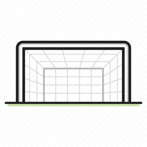 Soccer, goal, goal net, goal post icon - Download on Iconfinder