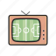 tv, field, television, soccer, football 