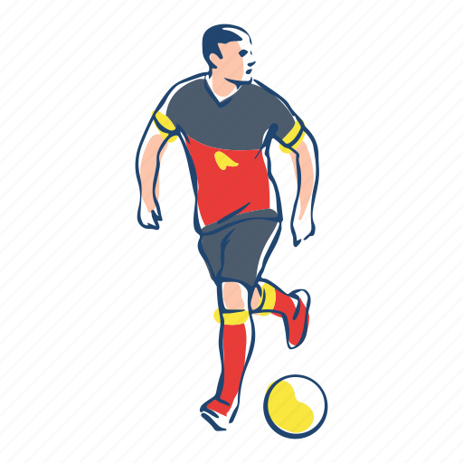 Athlete, ball, belgium, football, player, soccer, sport icon - Download on Iconfinder