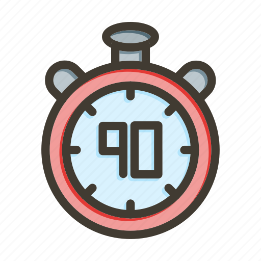 Football time, stopwatch, clock, timer, soccer icon - Download on Iconfinder