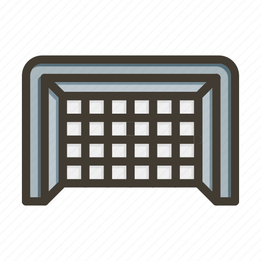 Goal post, football, sport, net, soccer icon - Download on Iconfinder
