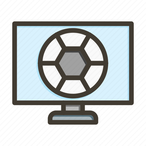 Football match, live, match, screen, soccer icon - Download on Iconfinder