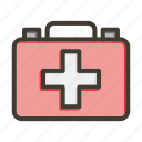 medical kit, emergency, doctor, hospital, first aid kit