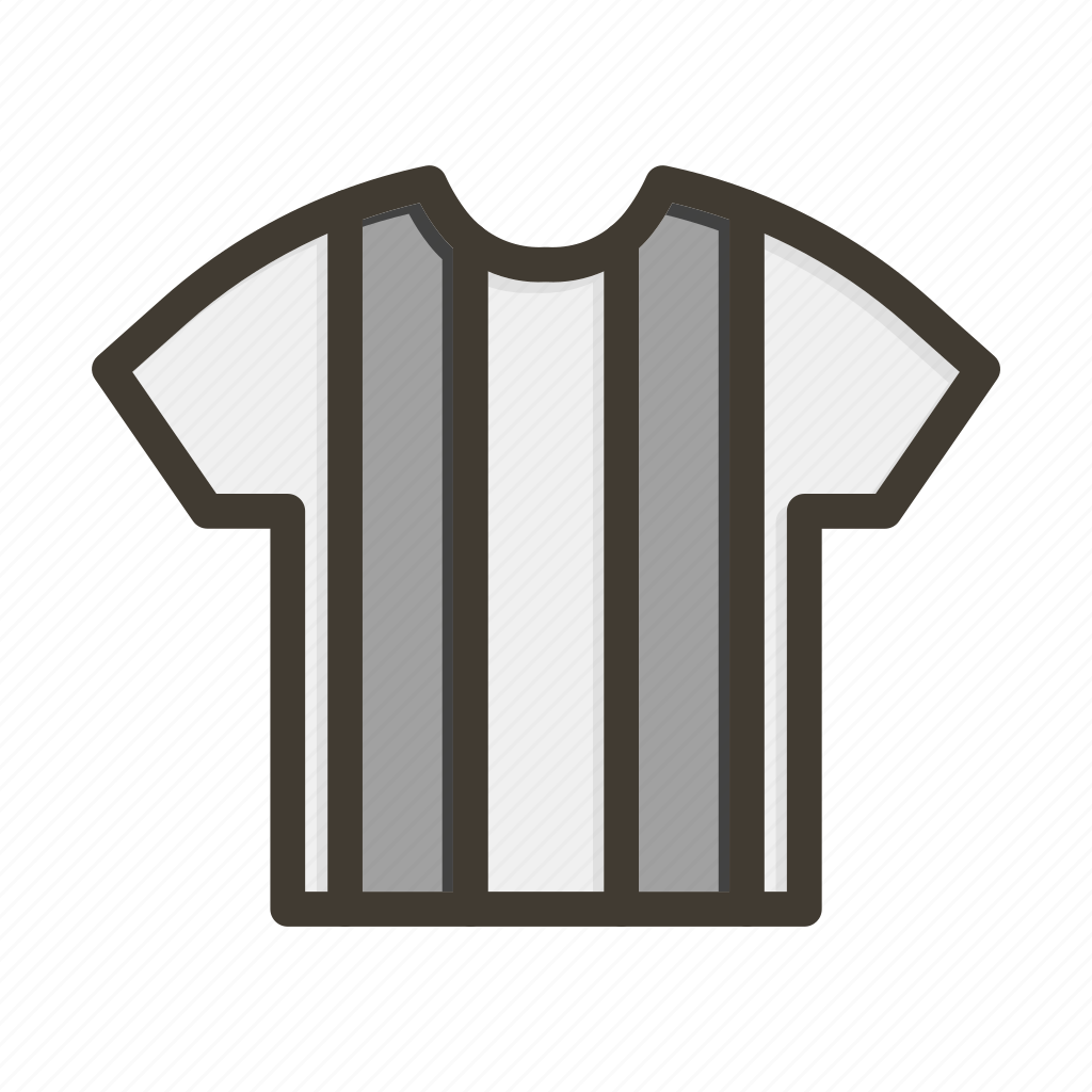 Referee shirt, referee jersey, soccer, football, uniform icon ...