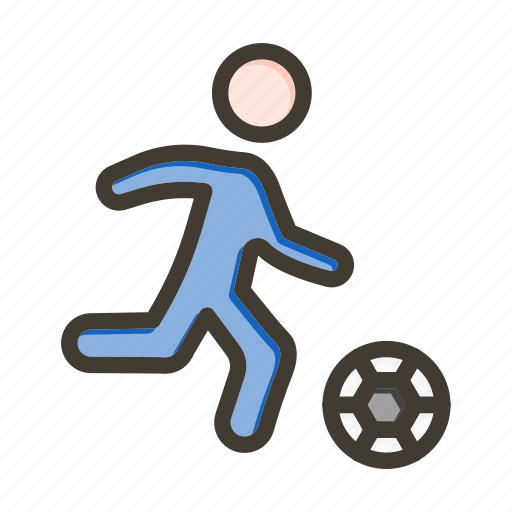 Football player, soccer, football, game, match icon - Download on Iconfinder