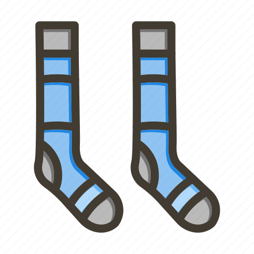 Socks, sport, soccer, match, player icon - Download on Iconfinder