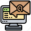 communication, email, inbox, message, online 