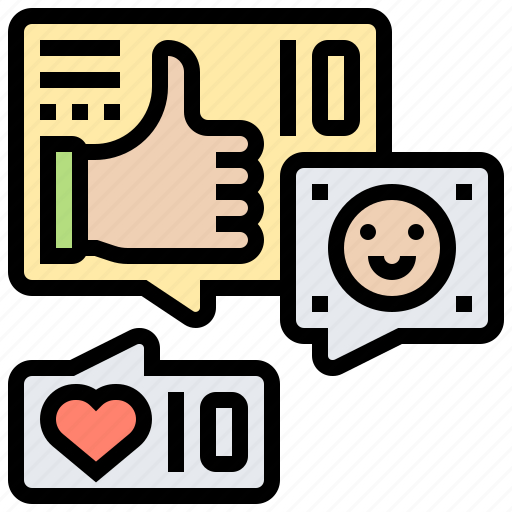 Like, post, share, social, thumb icon - Download on Iconfinder