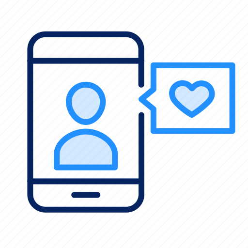 Friend, like, mobile icon - Download on Iconfinder
