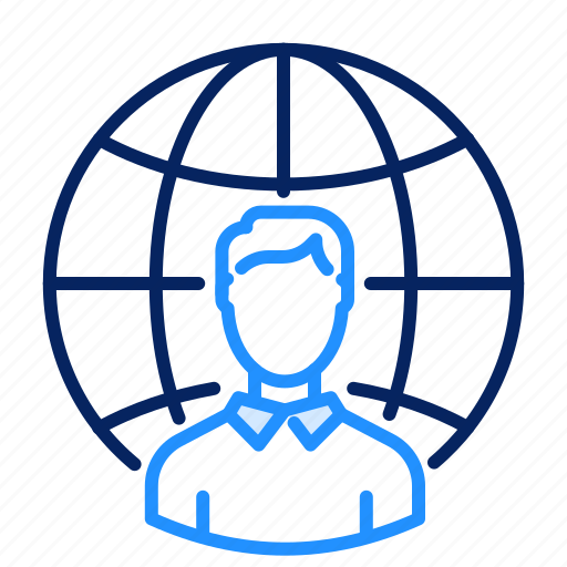Man, network, profile icon - Download on Iconfinder
