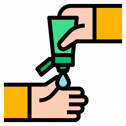 Alcohol, gel, hand, medical, protection icon - Download on Iconfinder